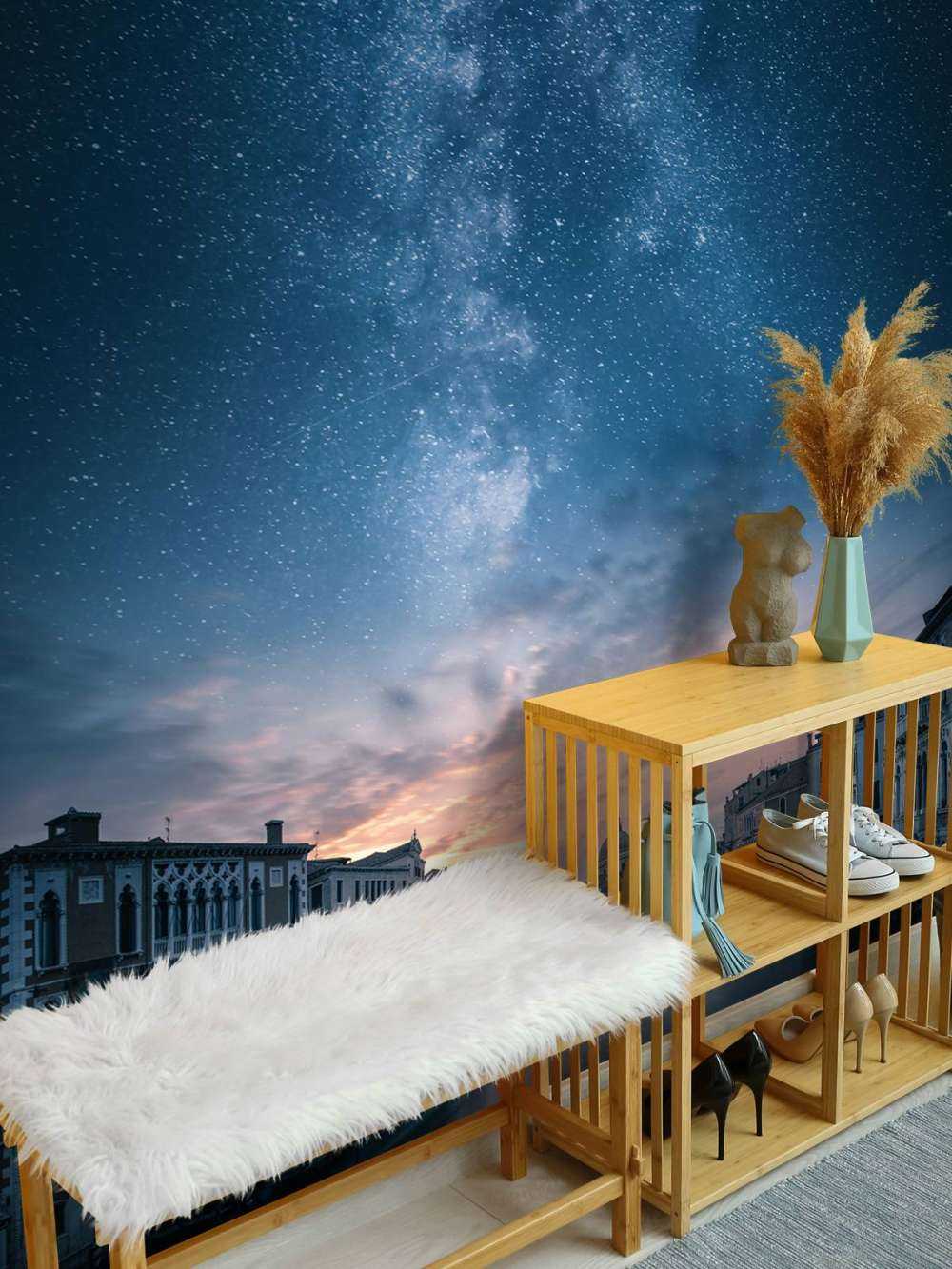 Voie lactée à Venise