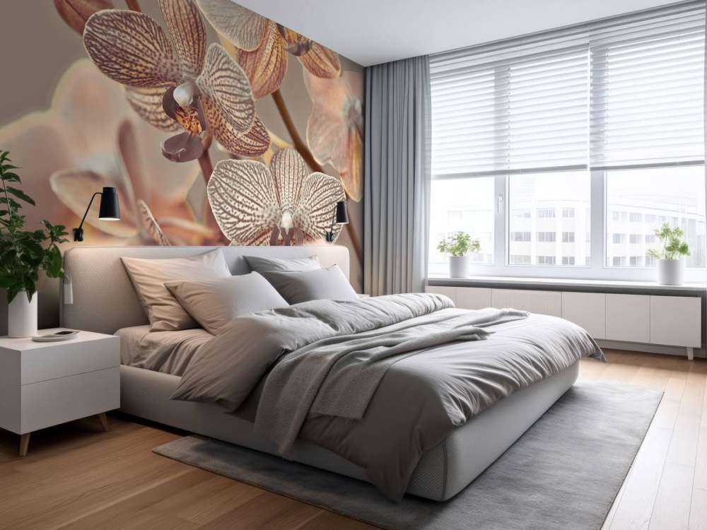 Gros plan d'orchidée