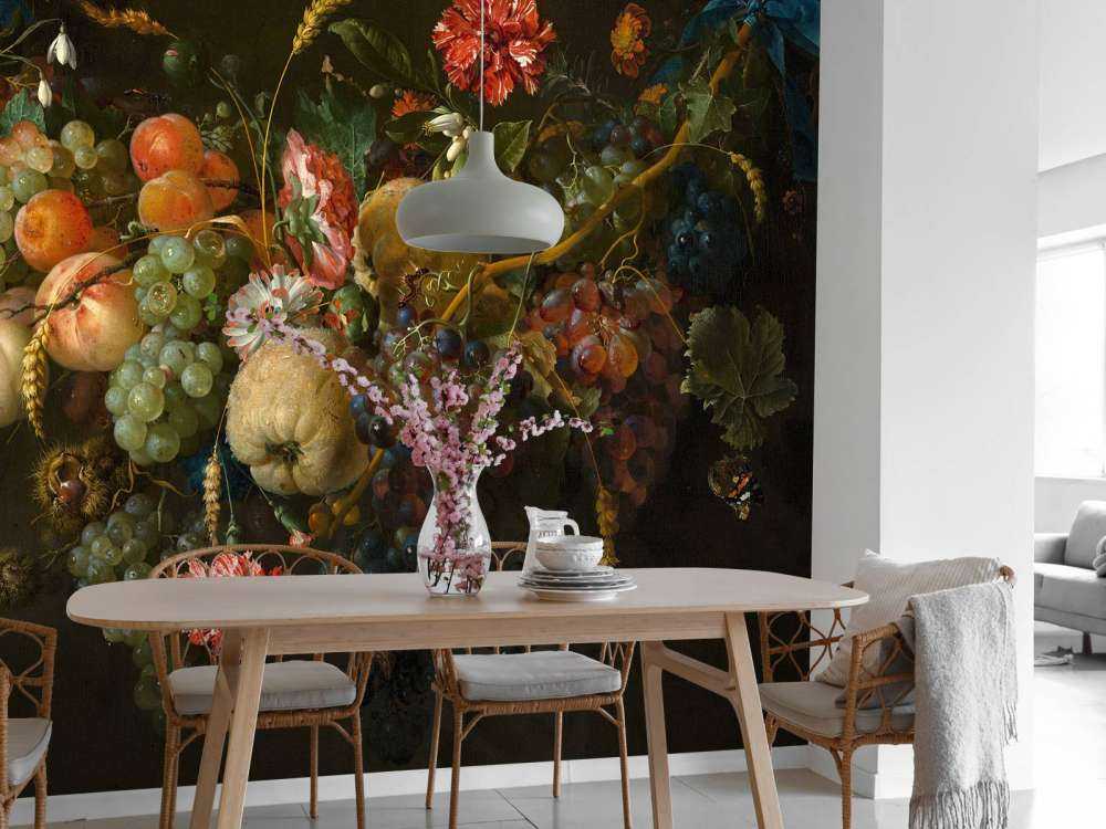 Fruits en guirlande