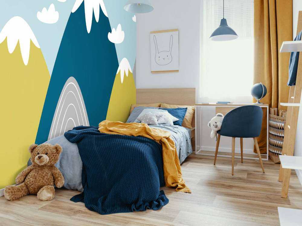 Des montagnes colorées