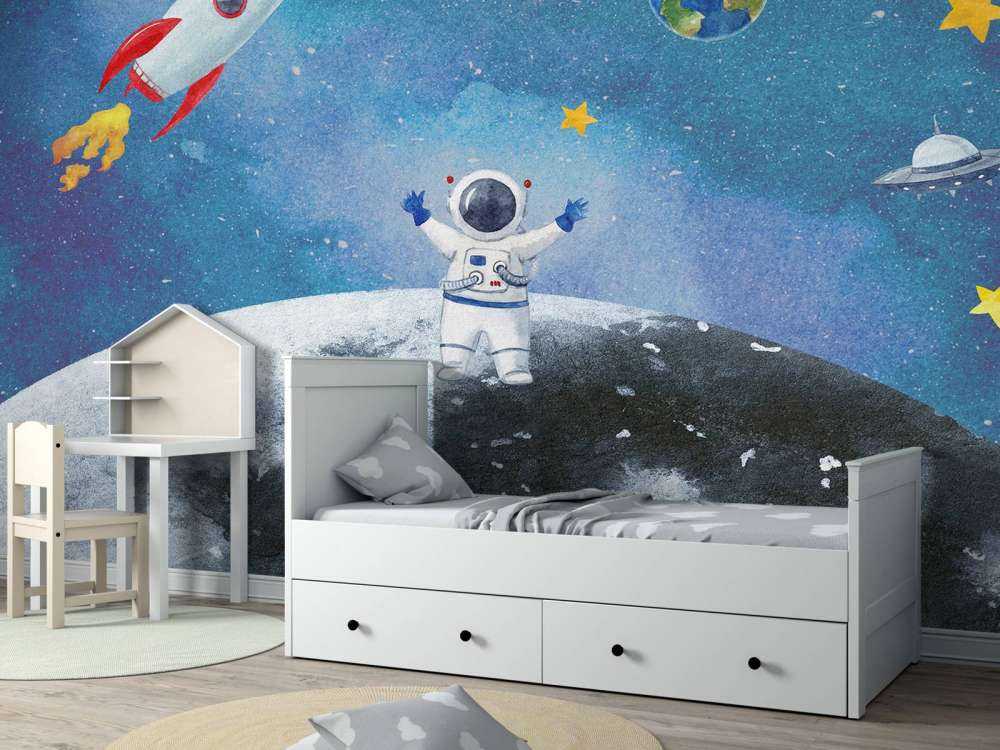 Astronaute sur la Lune