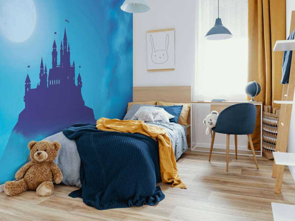 Château au clair de lune