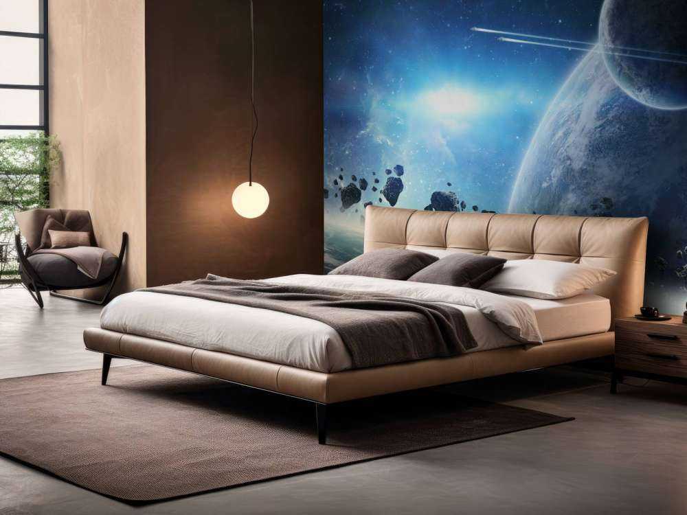 Lever de soleil dans l'espace