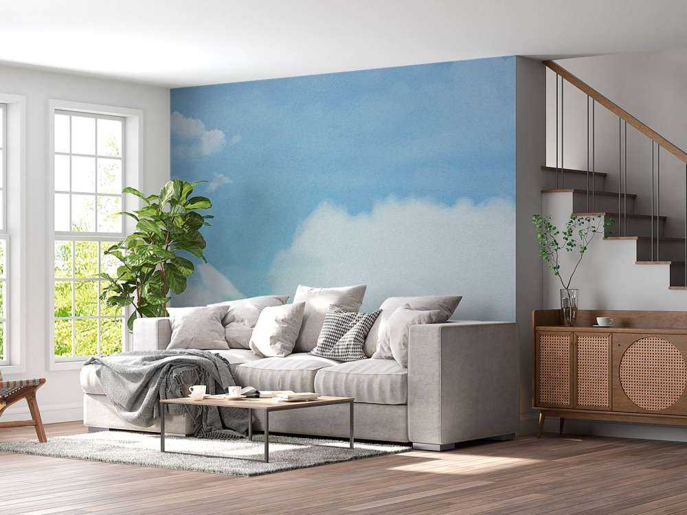 Nuages à l'aquarelle