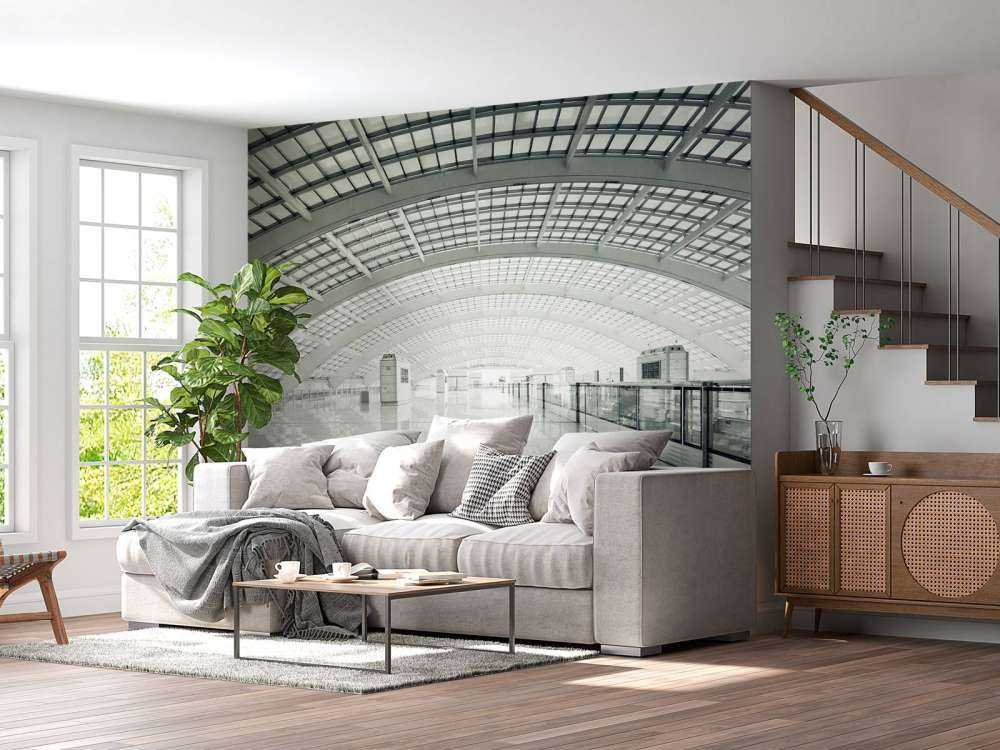 Hall d'entrée moderne arrondi