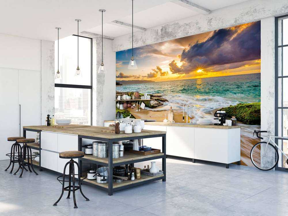 Un magnifique coucher de soleil hawaïen