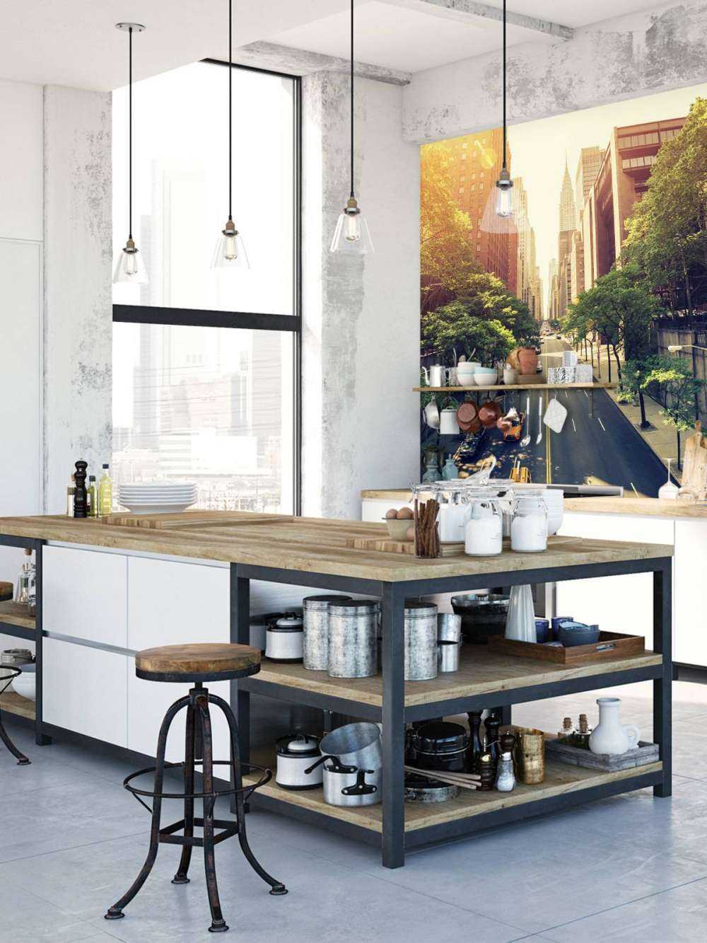 Autoroute à travers une ville