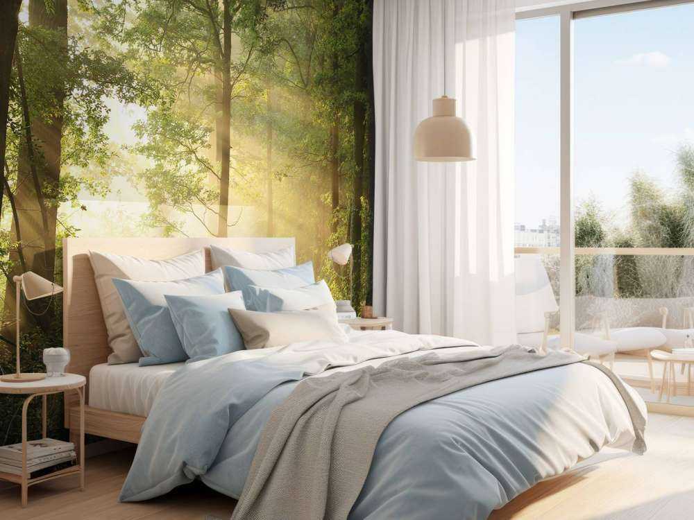 Matin brumeux de printemps