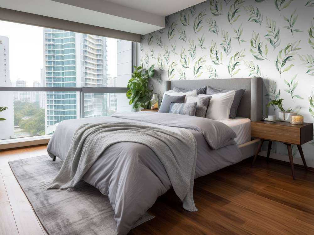 Motif Rameaux d'aquarelle