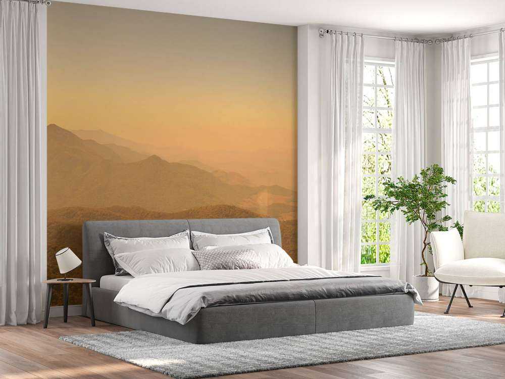 Montagne, colline et forêt