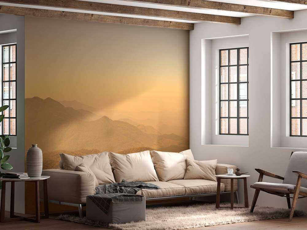 Montagne, colline et forêt