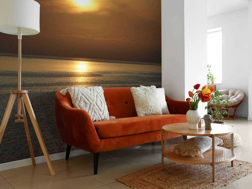 Lever de soleil en mer