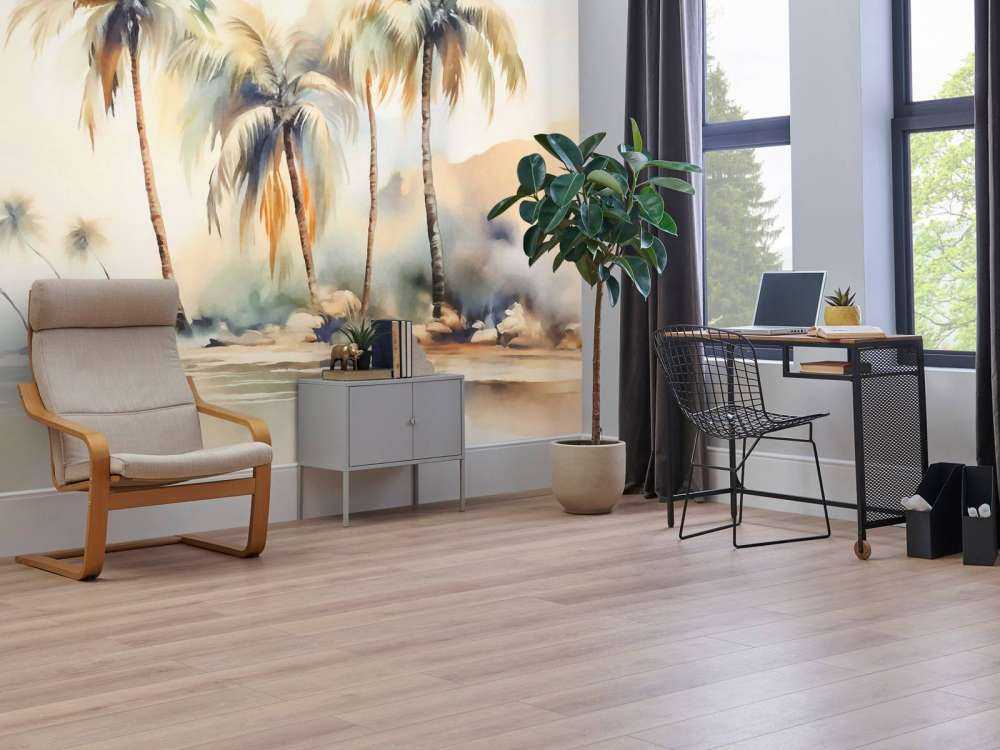 Serene tropical island summer escape