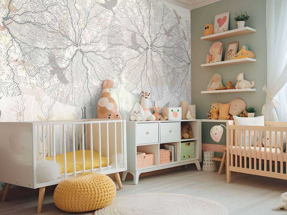 Graphic Trees - Yellow