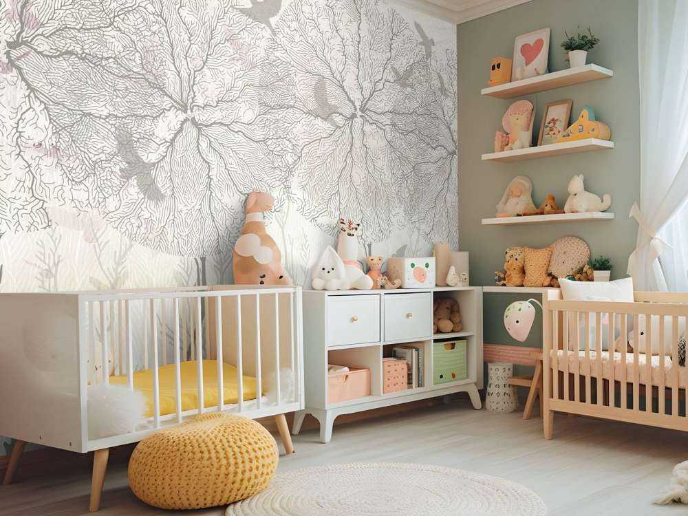 Graphic Trees - Sepia