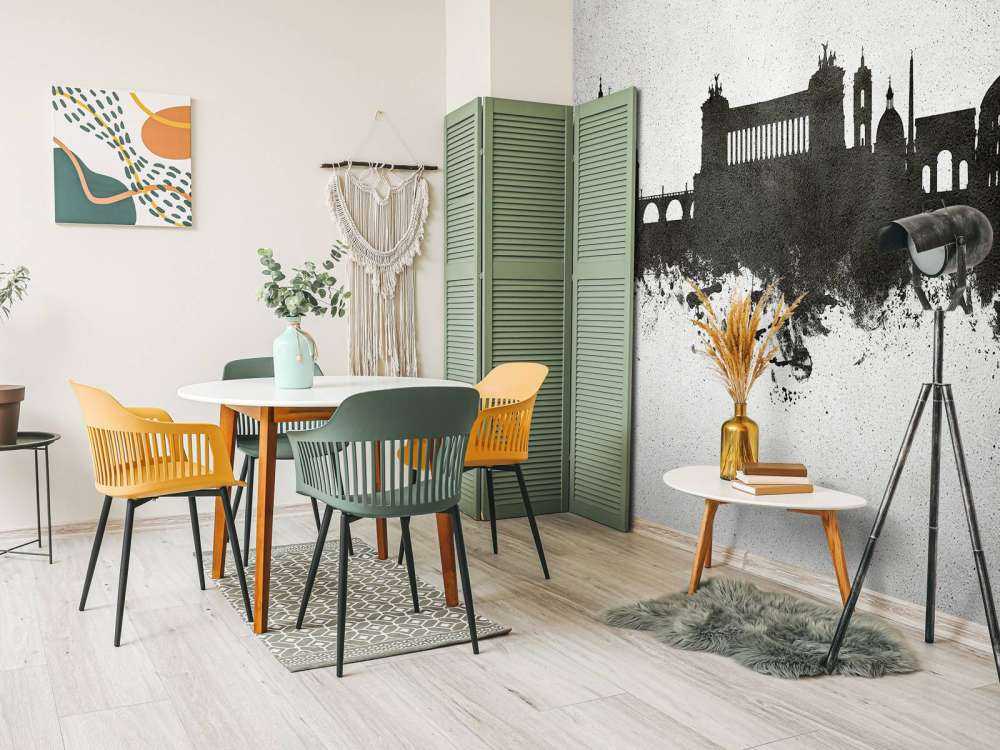 Aquarelle skyline, Rome