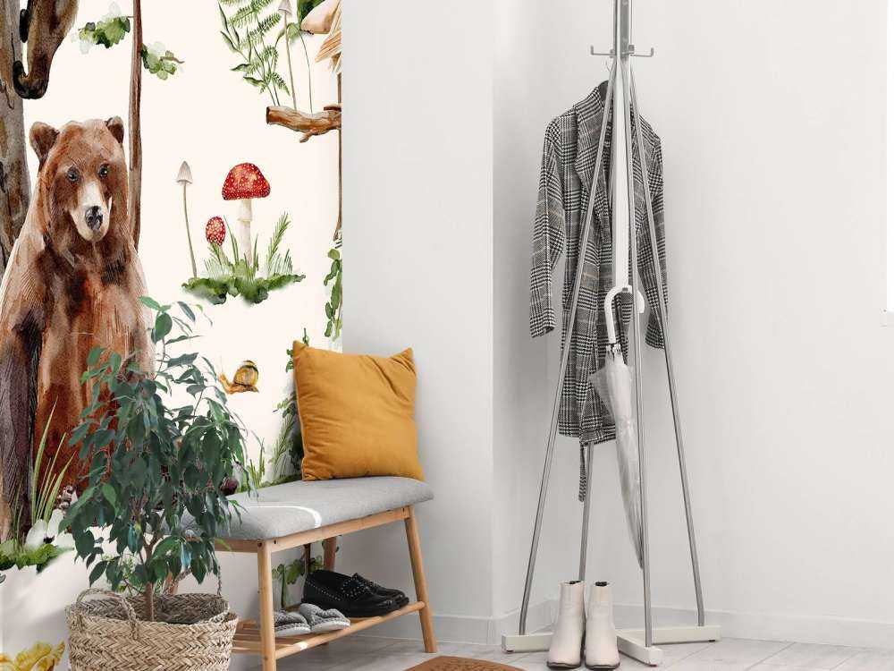 Mosaïque de vie boisée