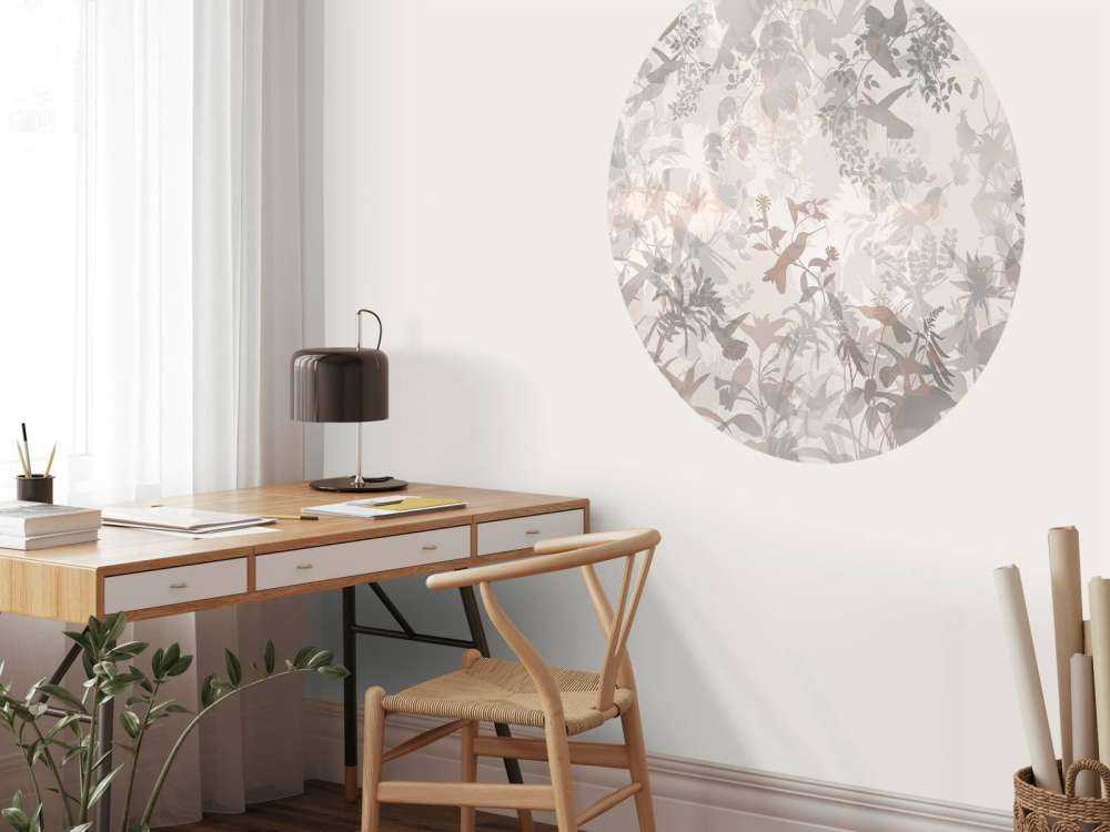 Symphonie de jardin en brun