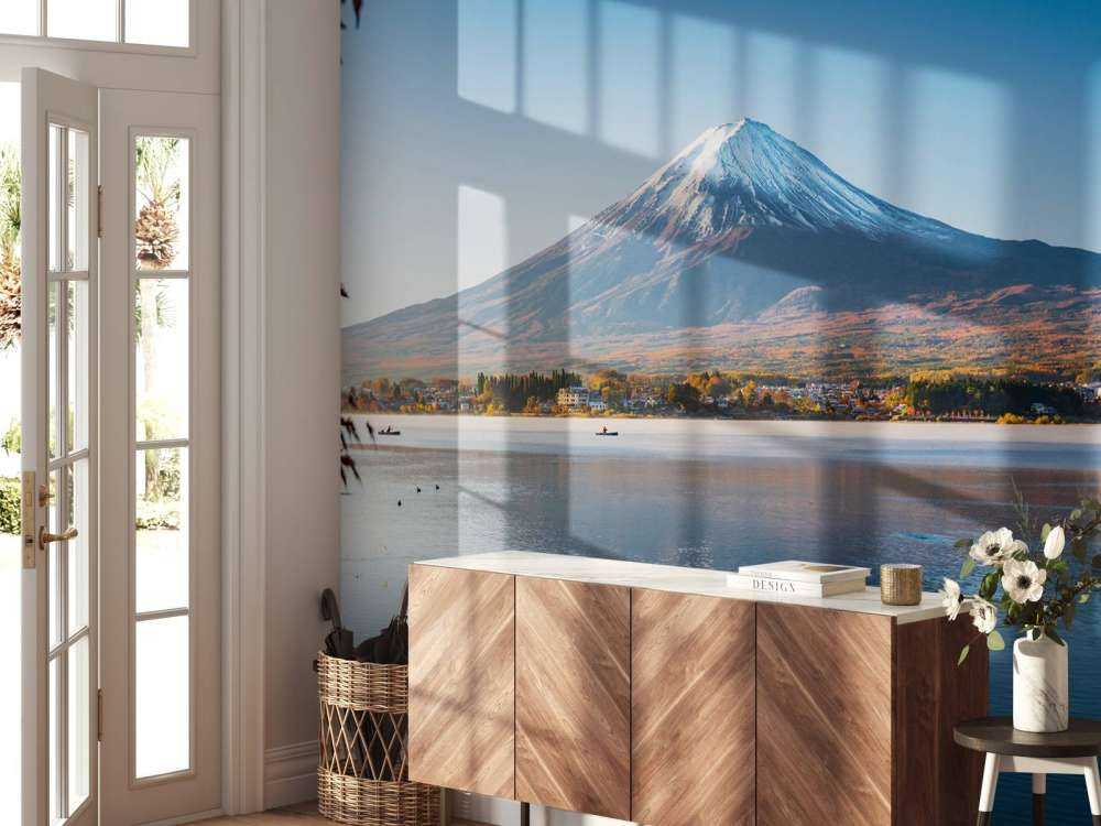 Le Mont Fuji dans l'après-midi