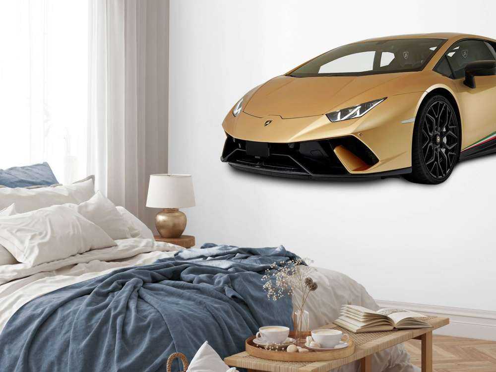 Lamborghini Huracán - Avant droit, blanc