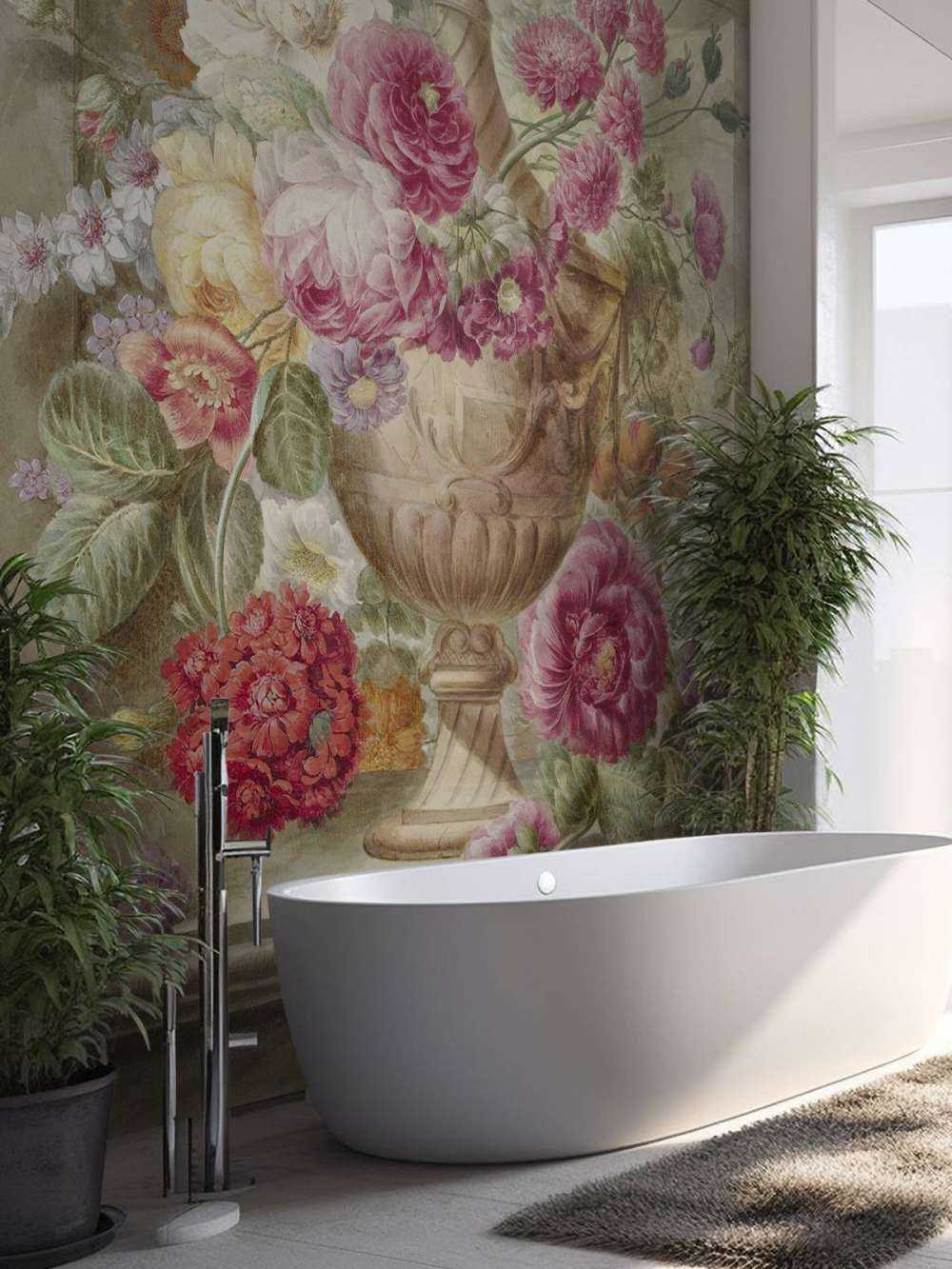 Vase avec des fleurs, Pieter van Loo