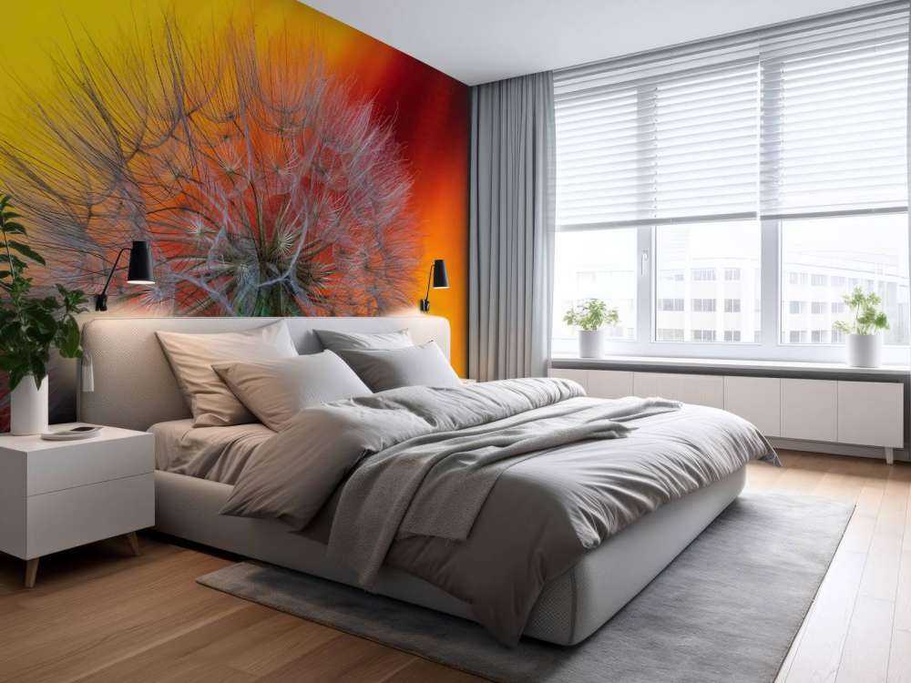 Gros plan sur un pissenlit