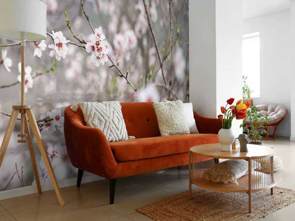 Fleurs roses et blanches