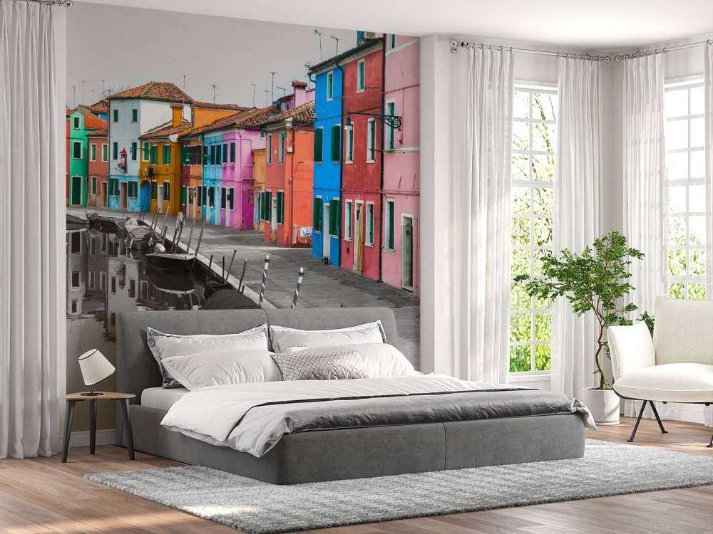 Maisons de pêcheurs colorées