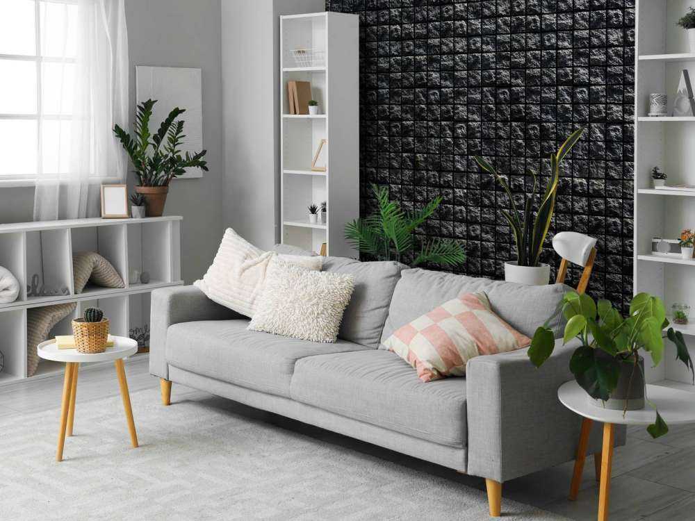 Pierres carrées noires