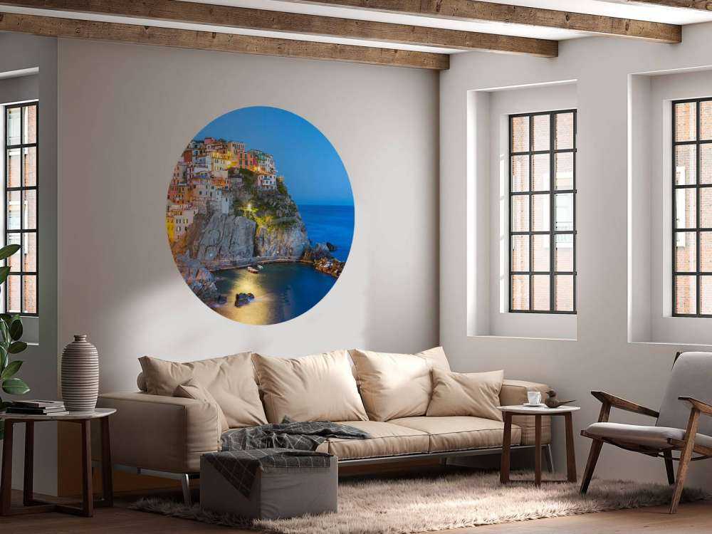 Ville italienne de nuit