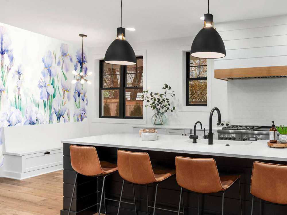 Iris dansent pastel sans couture