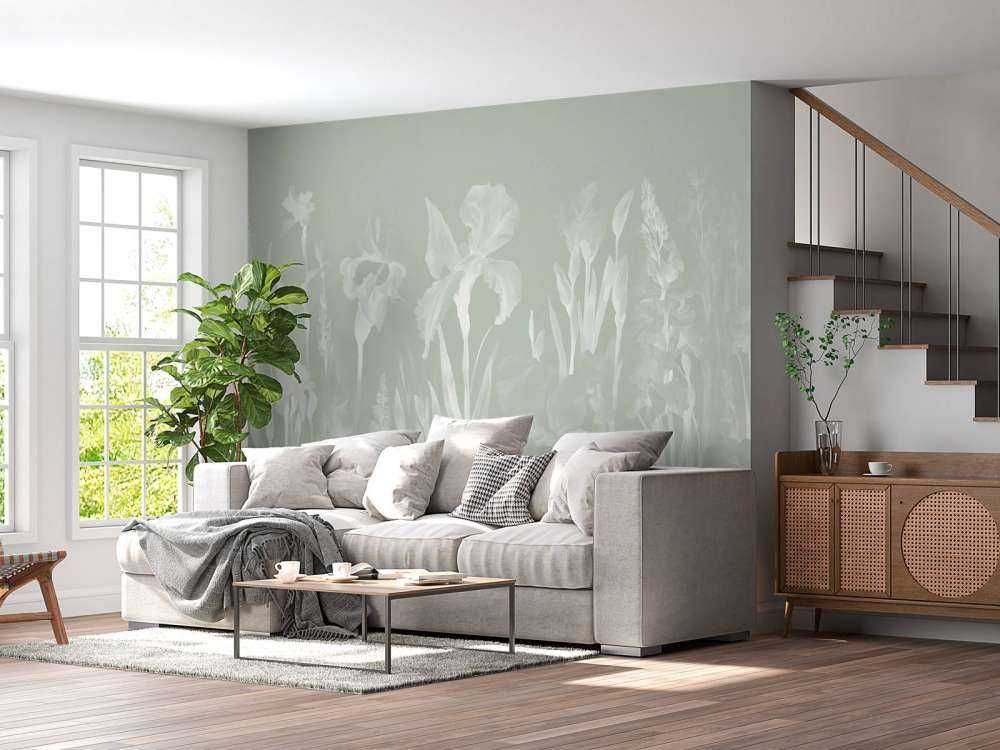 Joyeux printemps bleu poussiéreux