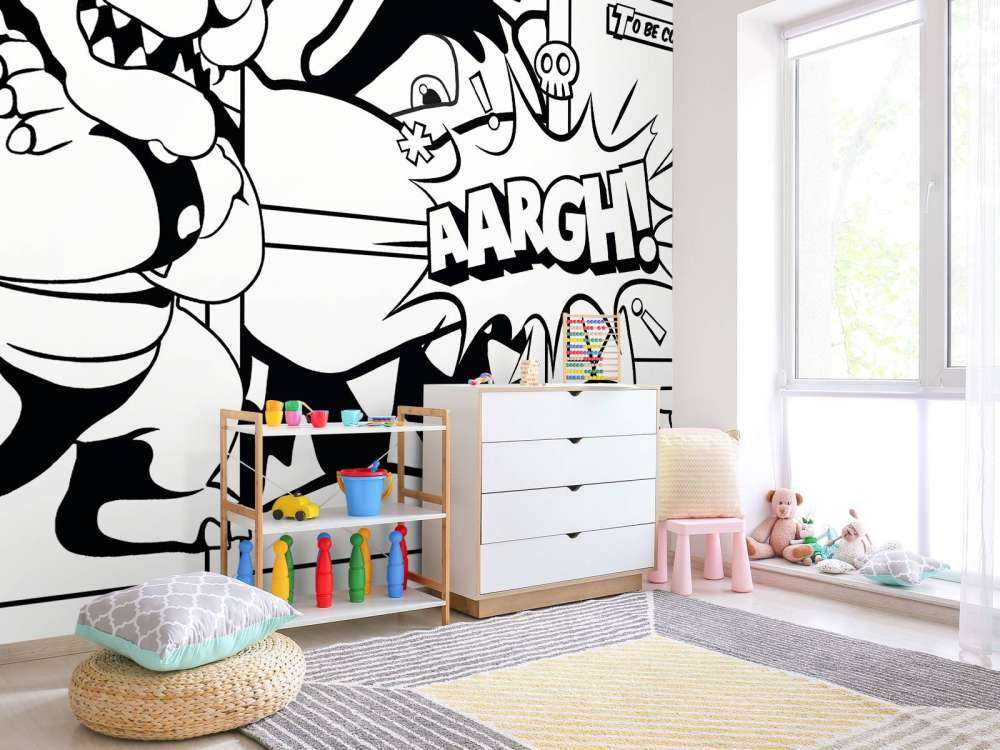 Monsterkracht dans les scènes de bande dessinée