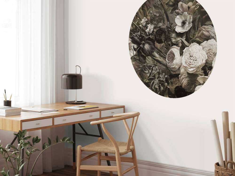 Grand bouquet sépia