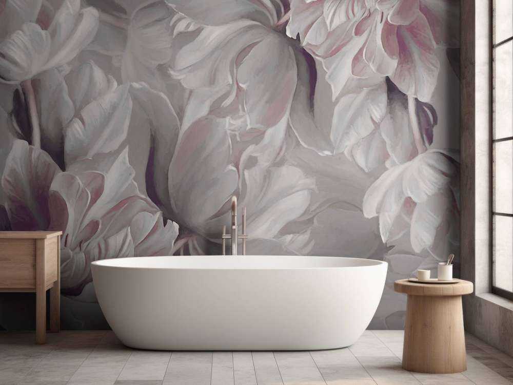 Grandes tulipes grises