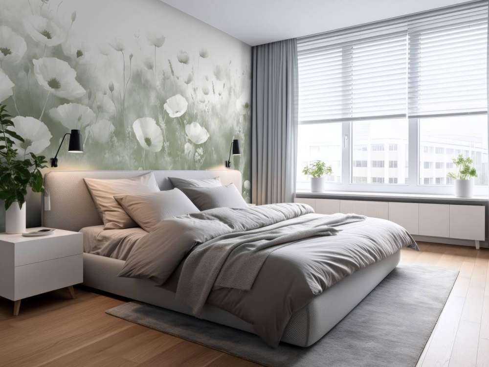 Danse des fleurs sauvages - vert