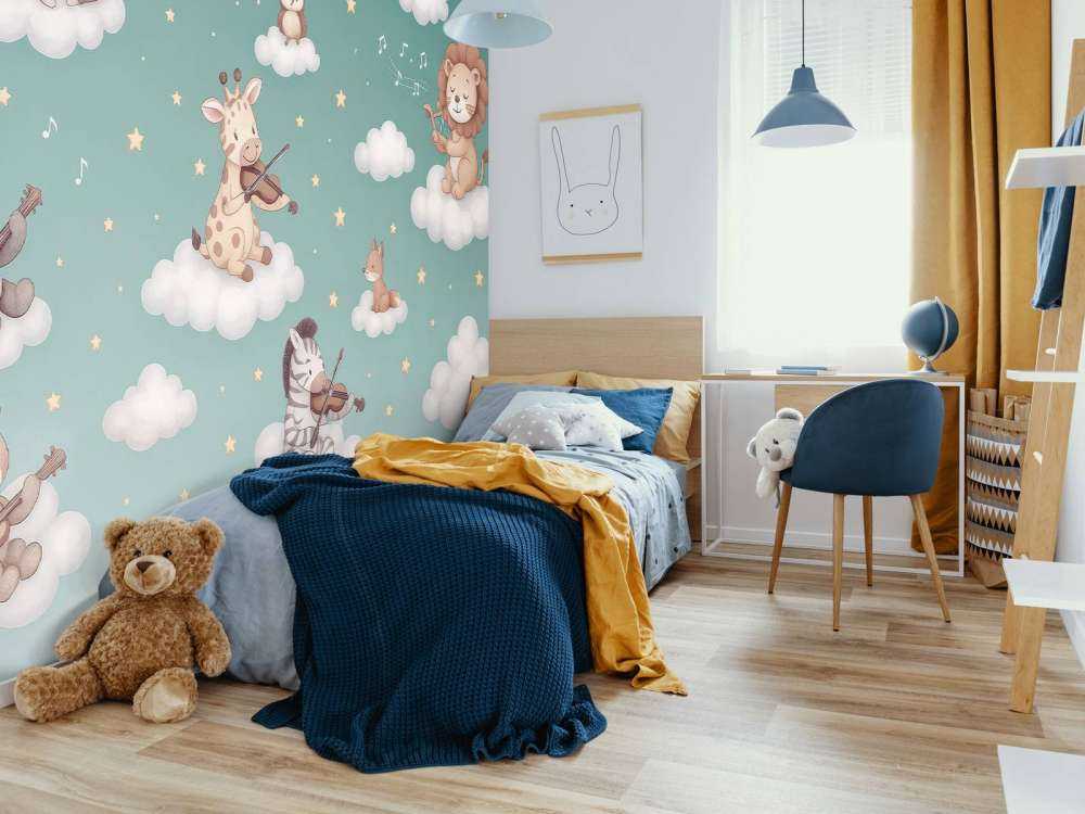 Concert d'oiseaux dans les nuages - essence