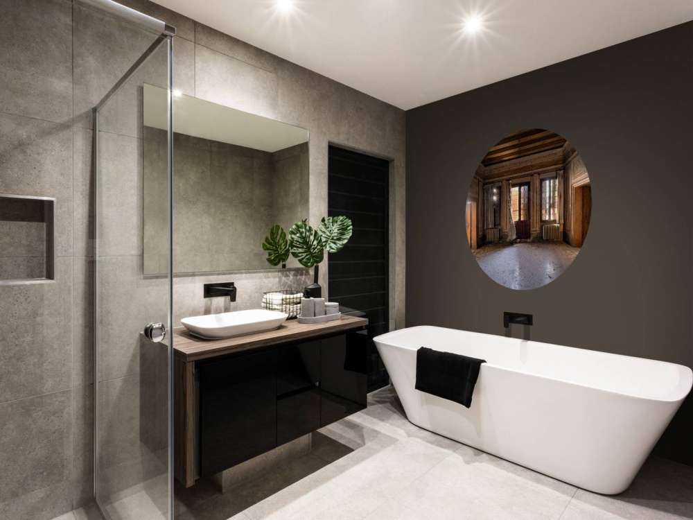 Palais en ruines abandonné