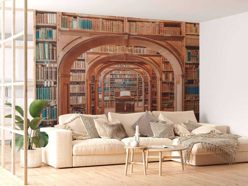 Galerie de livres en bois