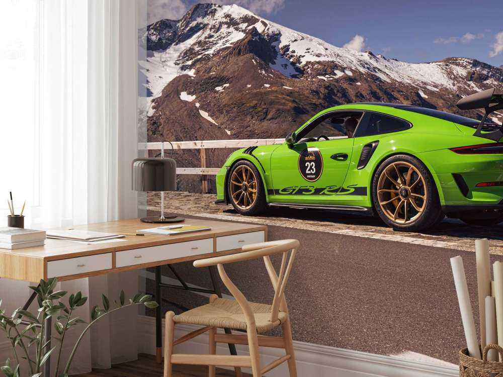 Porsche 911 GT3 RS dans les Alpes