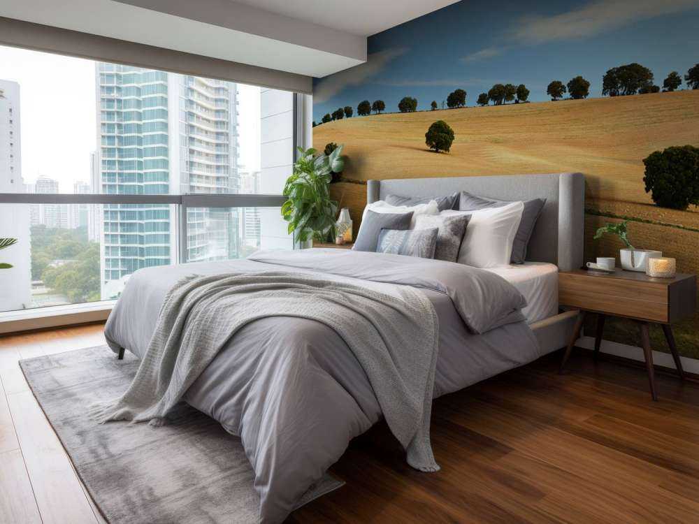 Les arbres dans le paysage espagnol