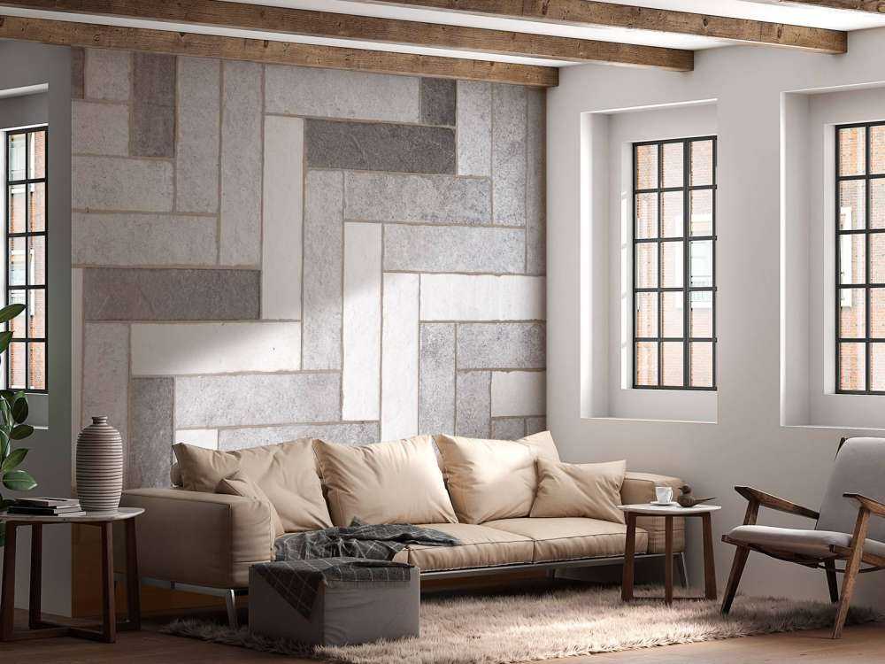 Mosaïque en gros plan