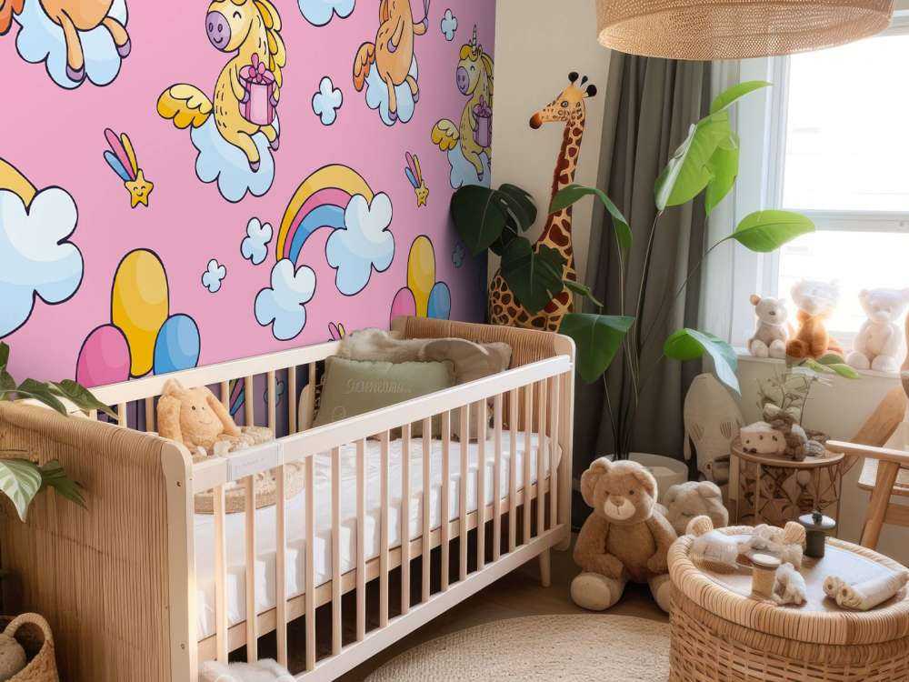 Licornes avec des ballons