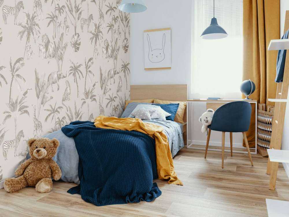 Motif de la jungle animale taupe