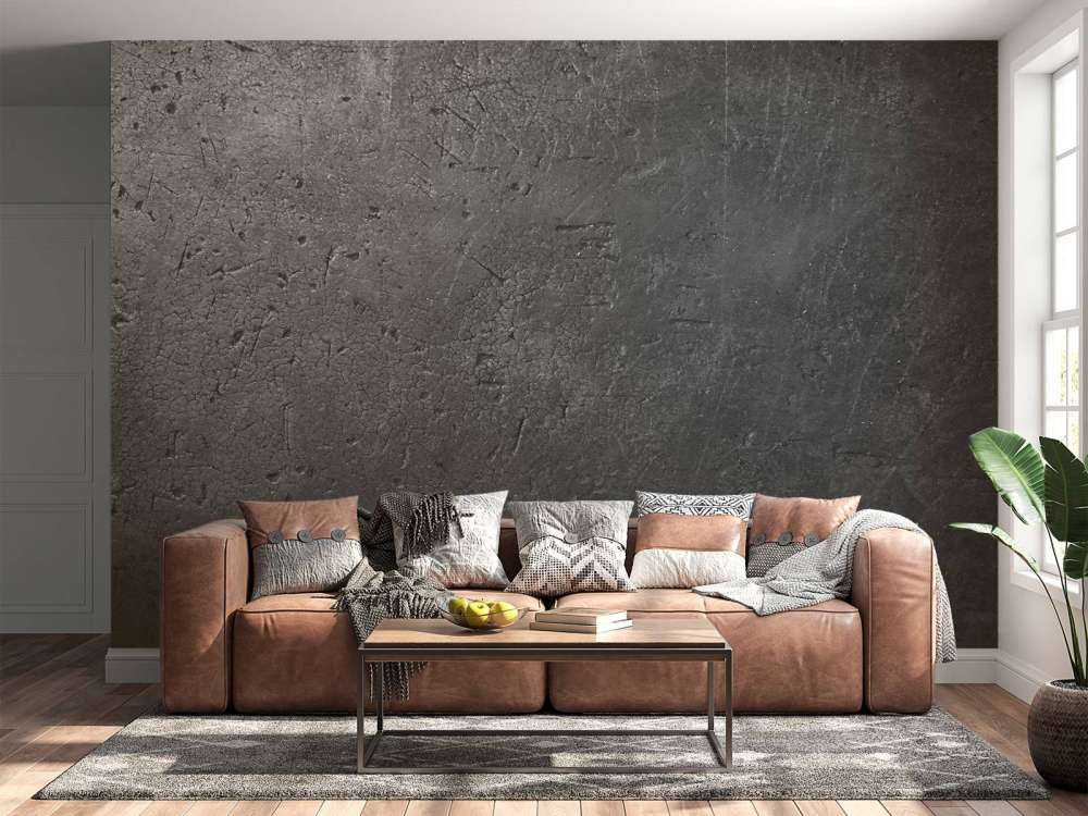 Mur en béton gris