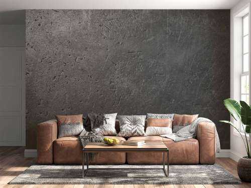 Mur en béton gris
