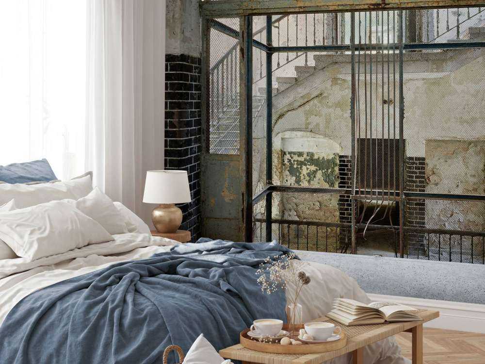 Fosse d'ascenseur abandonnée