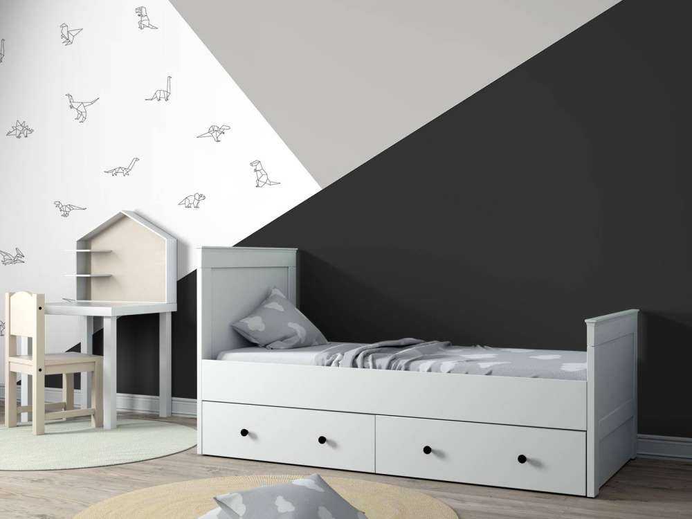 Triangles noirs et blancs avec des dinosaures