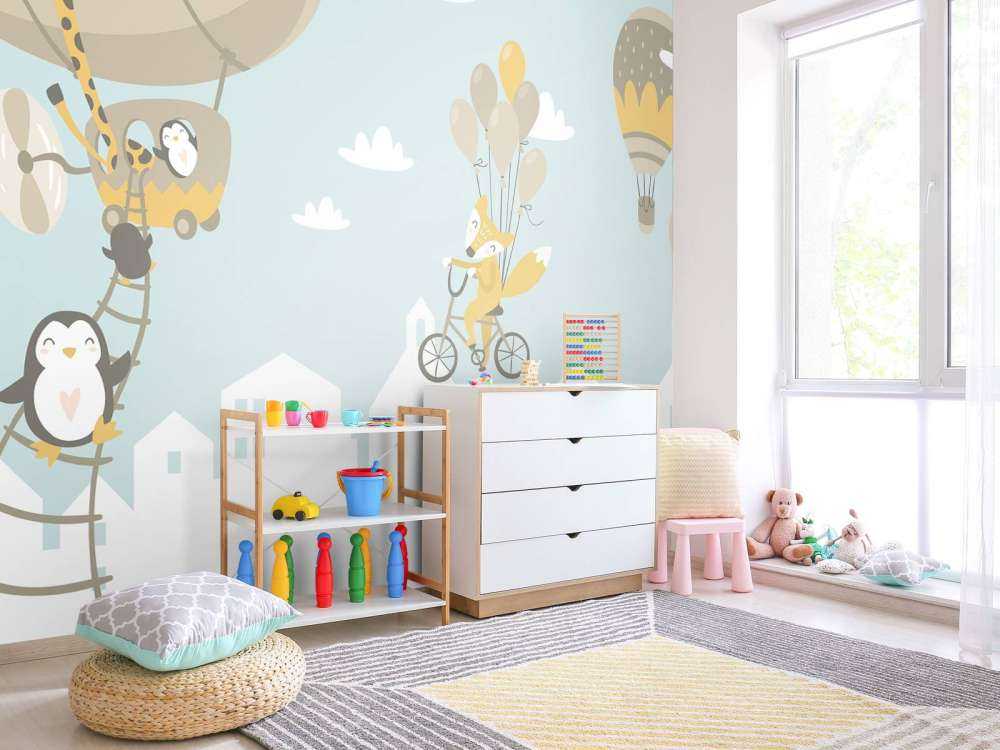 Les animaux dans l'air