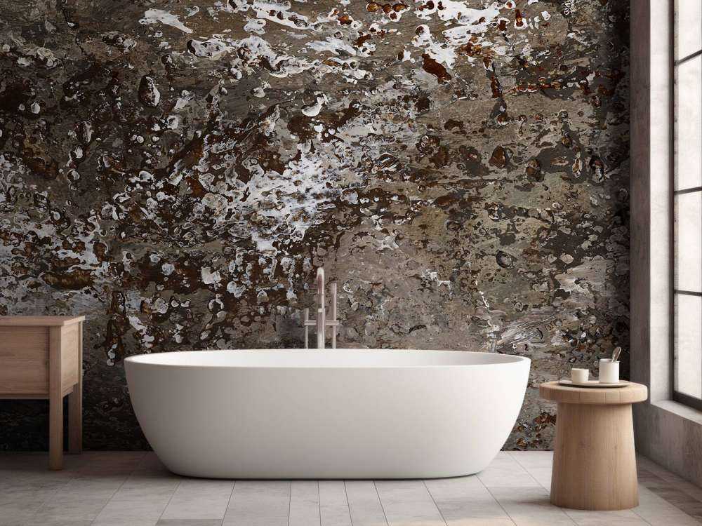 Structure peinte en anthracite